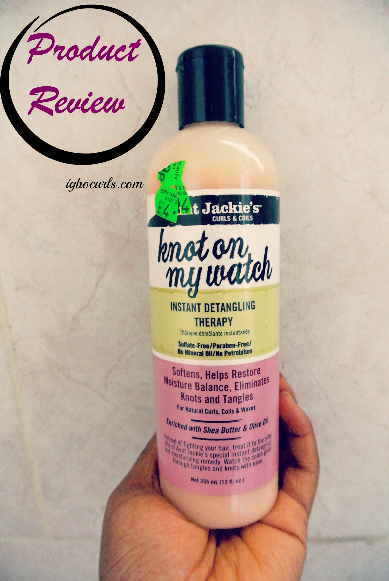 Aunt Jackie's Knot on My Watch