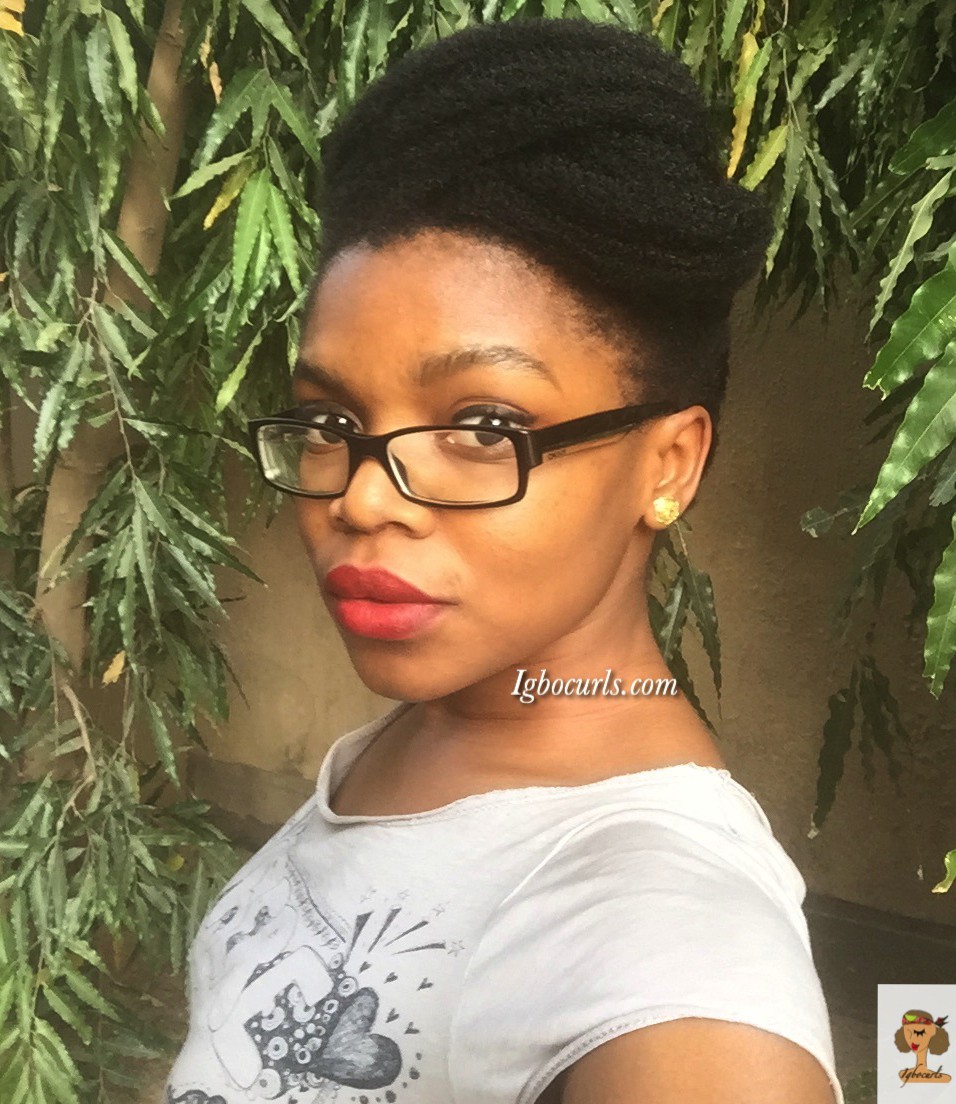 When I turned to face the camera, my skin turned yellow.