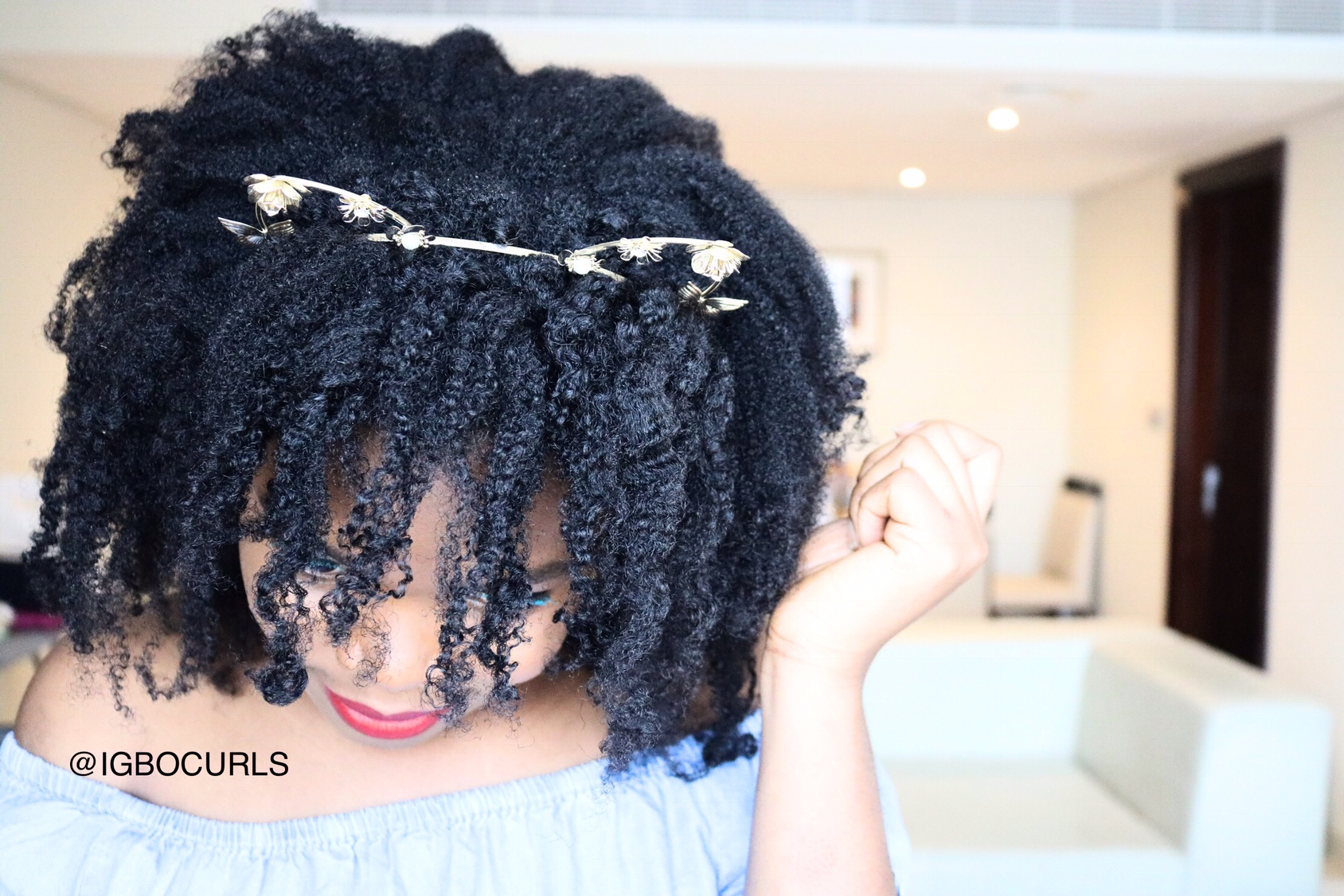 How To Have Bangs Without Cutting Your Natural Hair Igbocurls