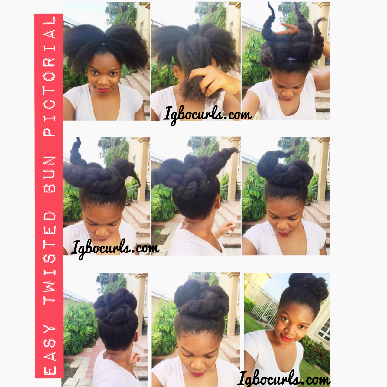 Can't wear Afro Puffs? No Problem Pictorial