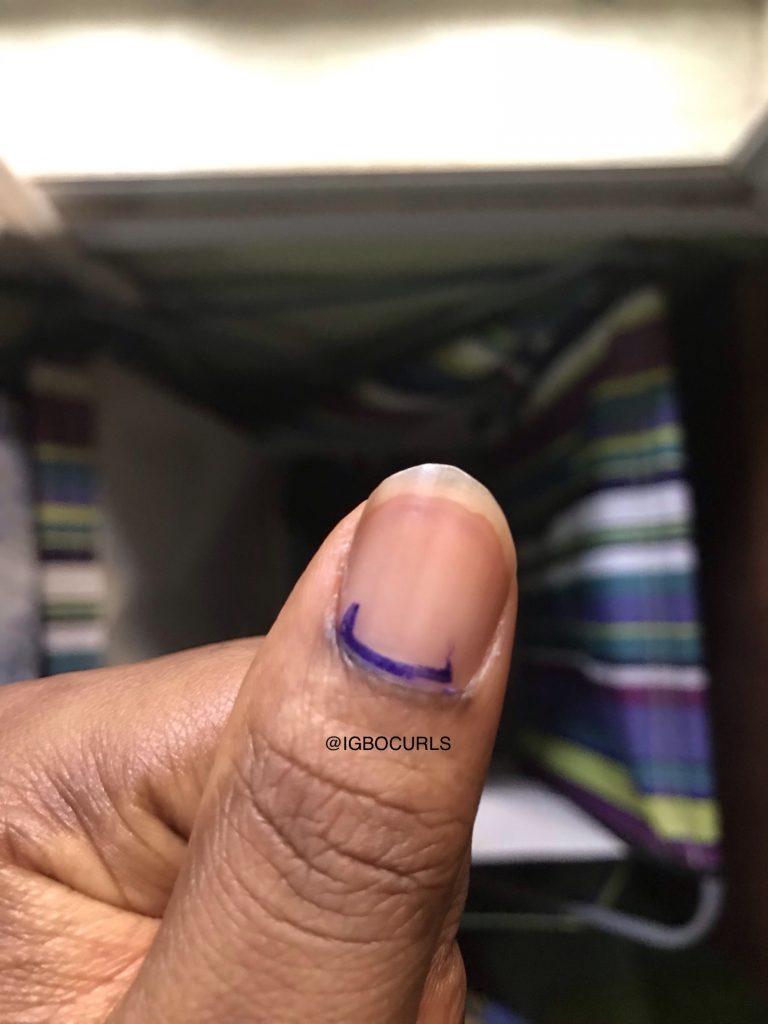 Chinwe Juliet I voted