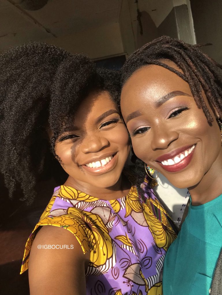 Igbocurls & Pauline BBC