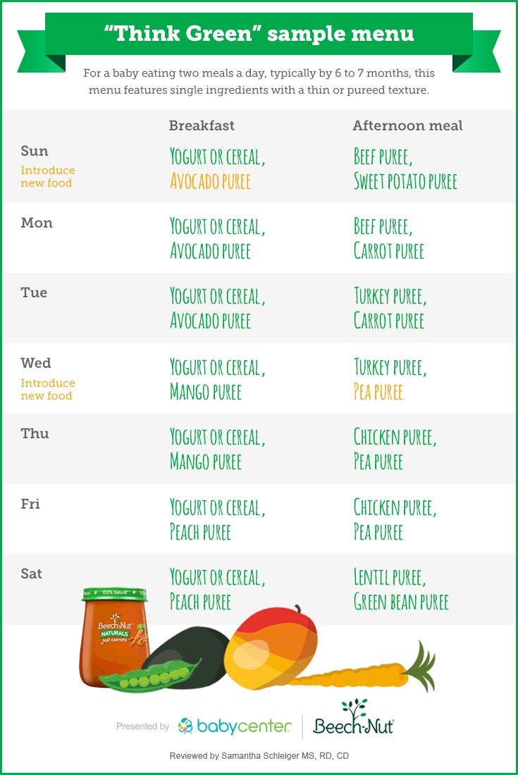 Baby Solid Food Guide