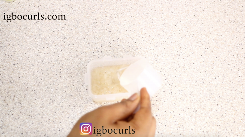 Rice Water spray for hair growth