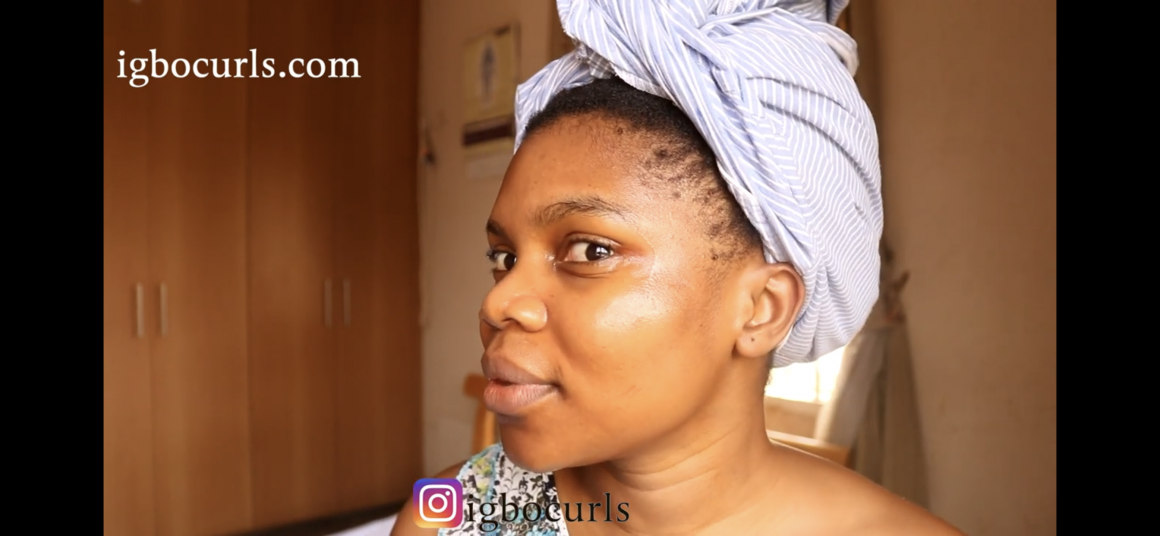 bentonite clay mask Igbocurls Chinwe Juliet