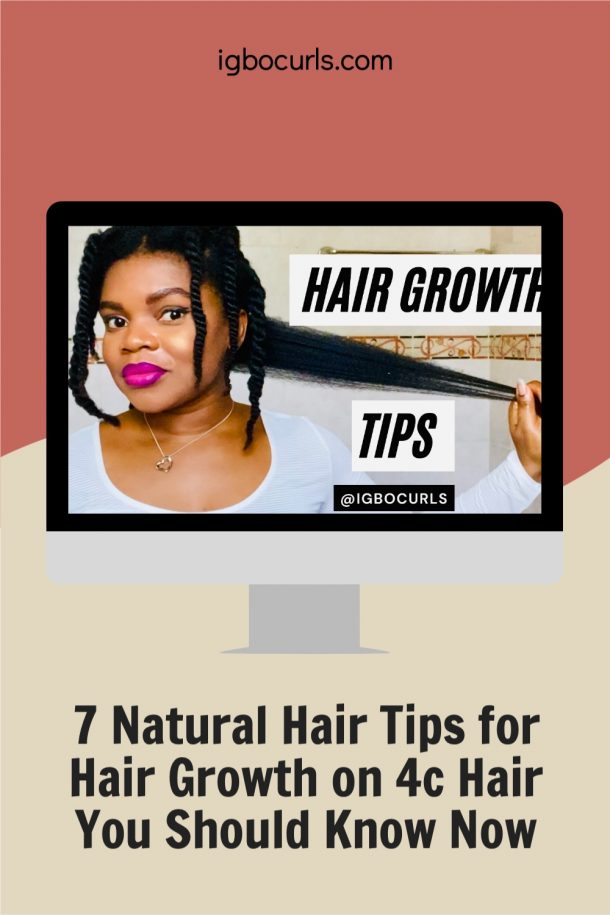 7 Natural Hair Tips for Growth Every Natural Should Know - Igbocurls