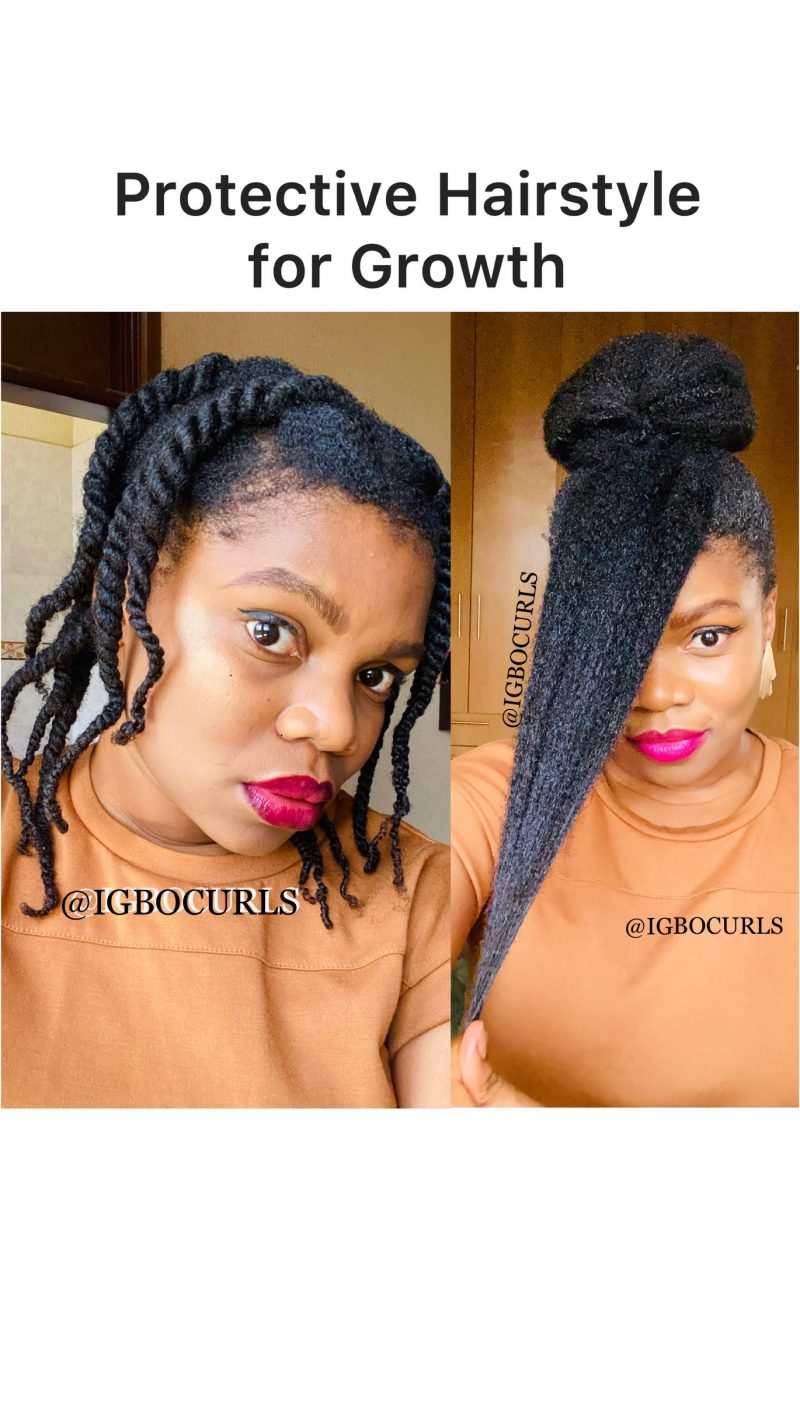 protective hairstyles for hair growth